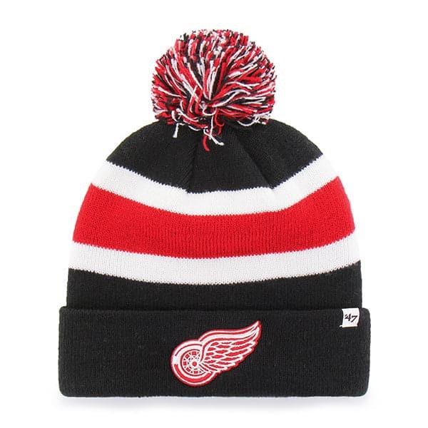 Detroit Red Wings '47 NHL Team Breakaway Knit Beanie - Black