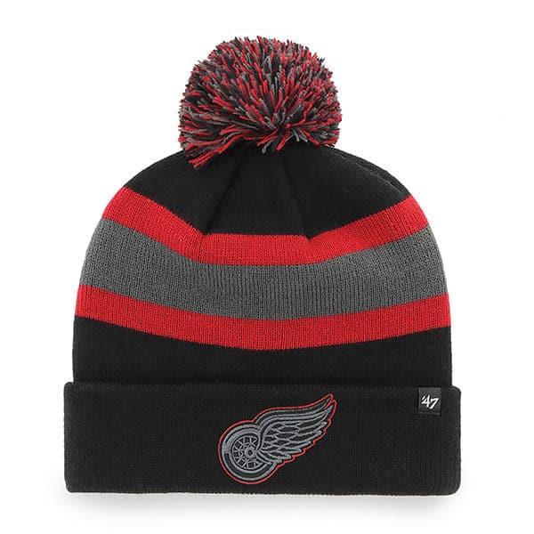 Detroit Red Wings '47 NHL Highlight Breakaway Knit Beanie - Black