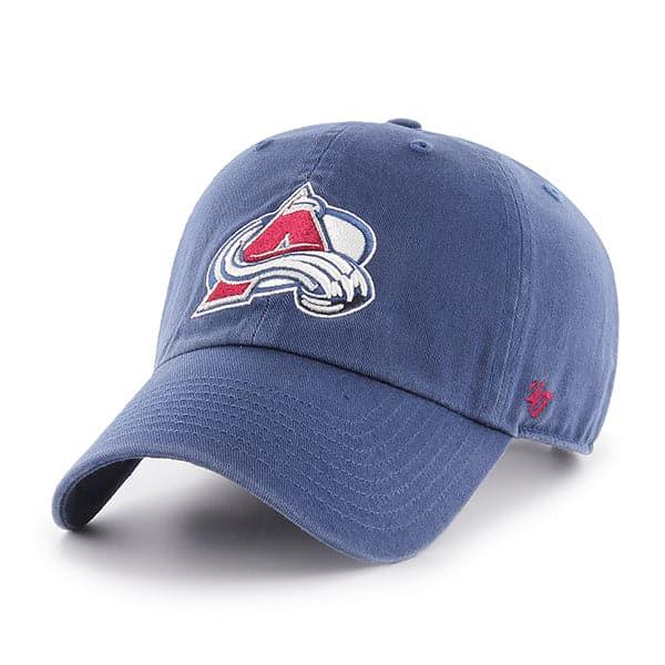 Colorado Avalanche ‘47 NHL Team Clean Up Strapback Hat - Light Navy