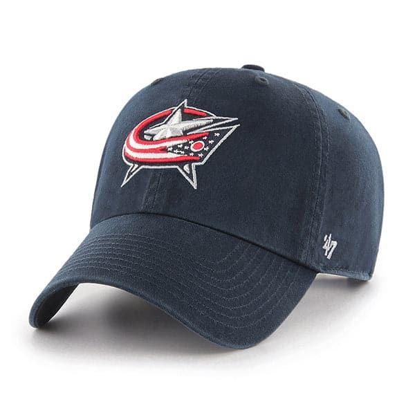Columbus Blue Jackets '47 NHL Team Clean Up Strapback Hat - Navy
