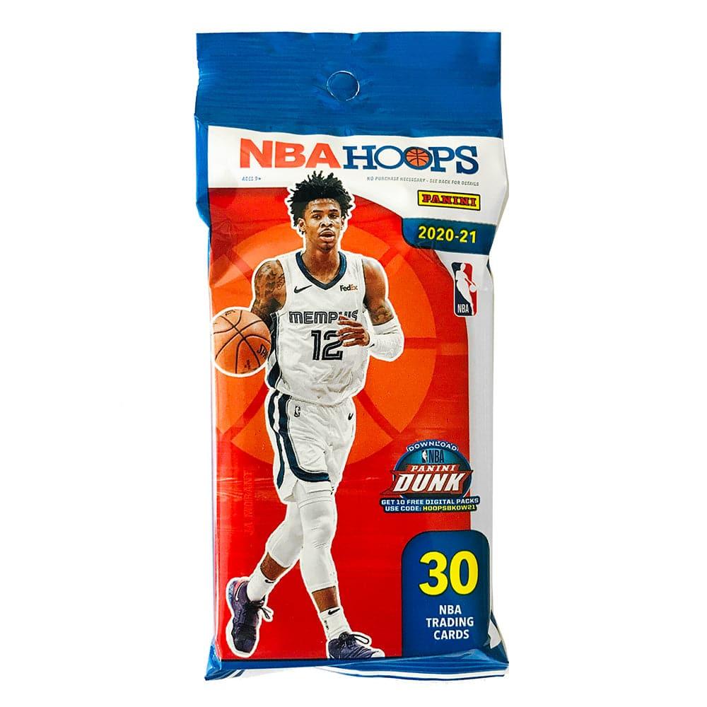 2020-21 NBA Panini Hoops Cello Fat Trading Card Pack - 30 Cards