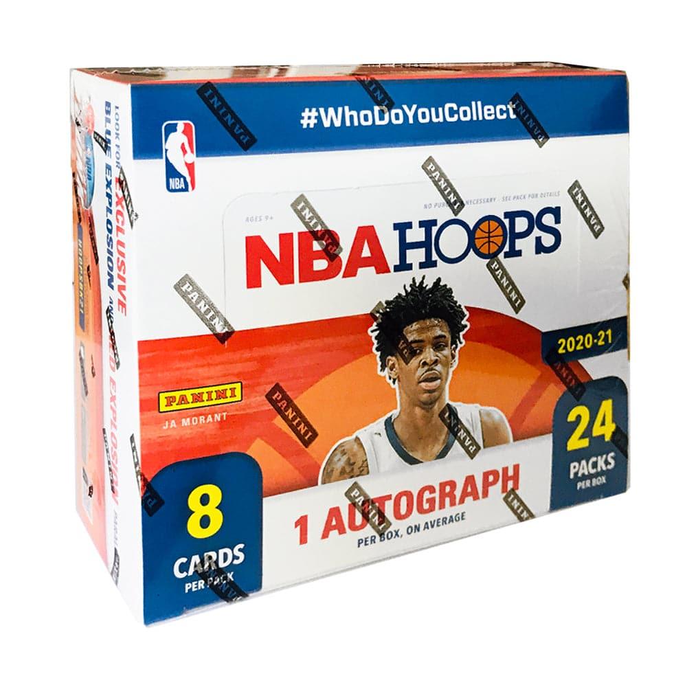 2020-21 NBA Panini Hoops Retail Box - 24 Packs x 8 Trading Cards