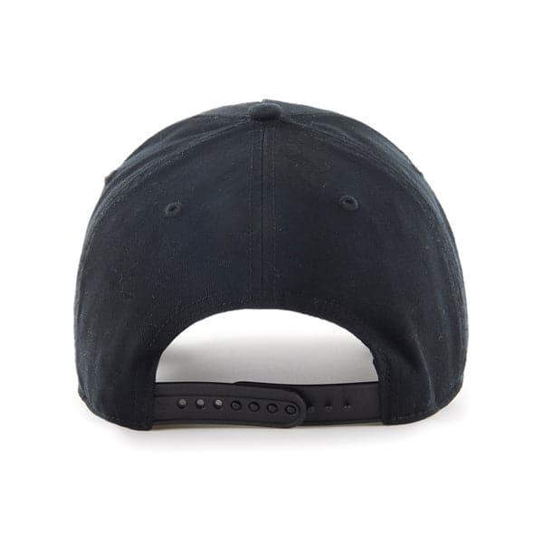 Los Angeles Kings ‘47 NHL Bone Logo MVP DT Pinch Curve Snapback Hat - Black