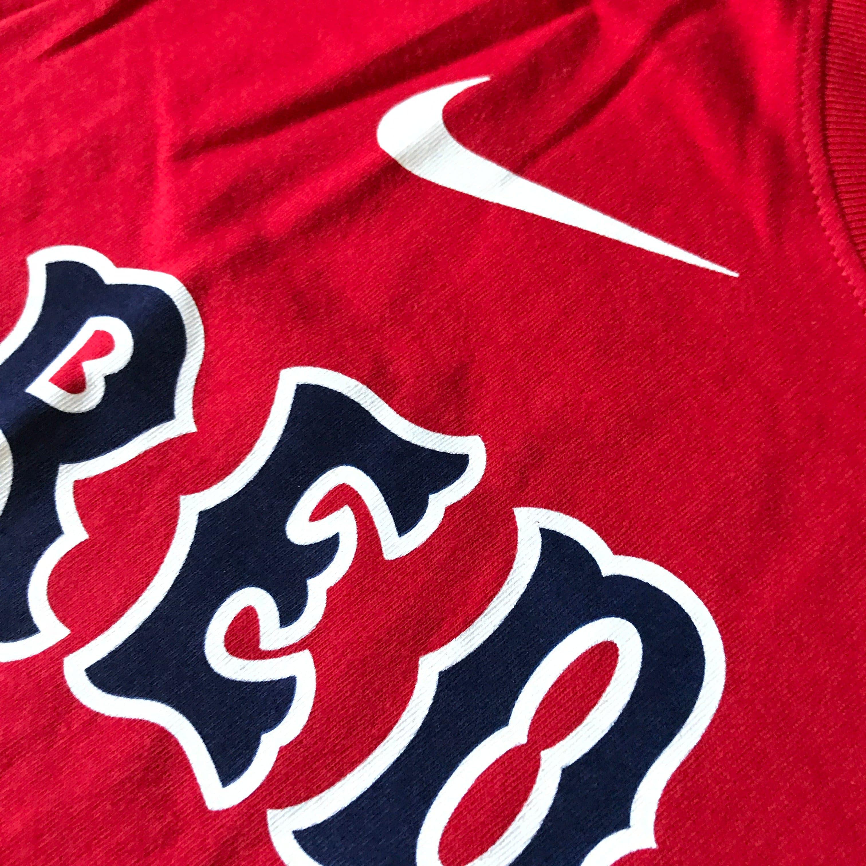 Boston Red Sox Nike MLB Wordmark T-Shirt - Red