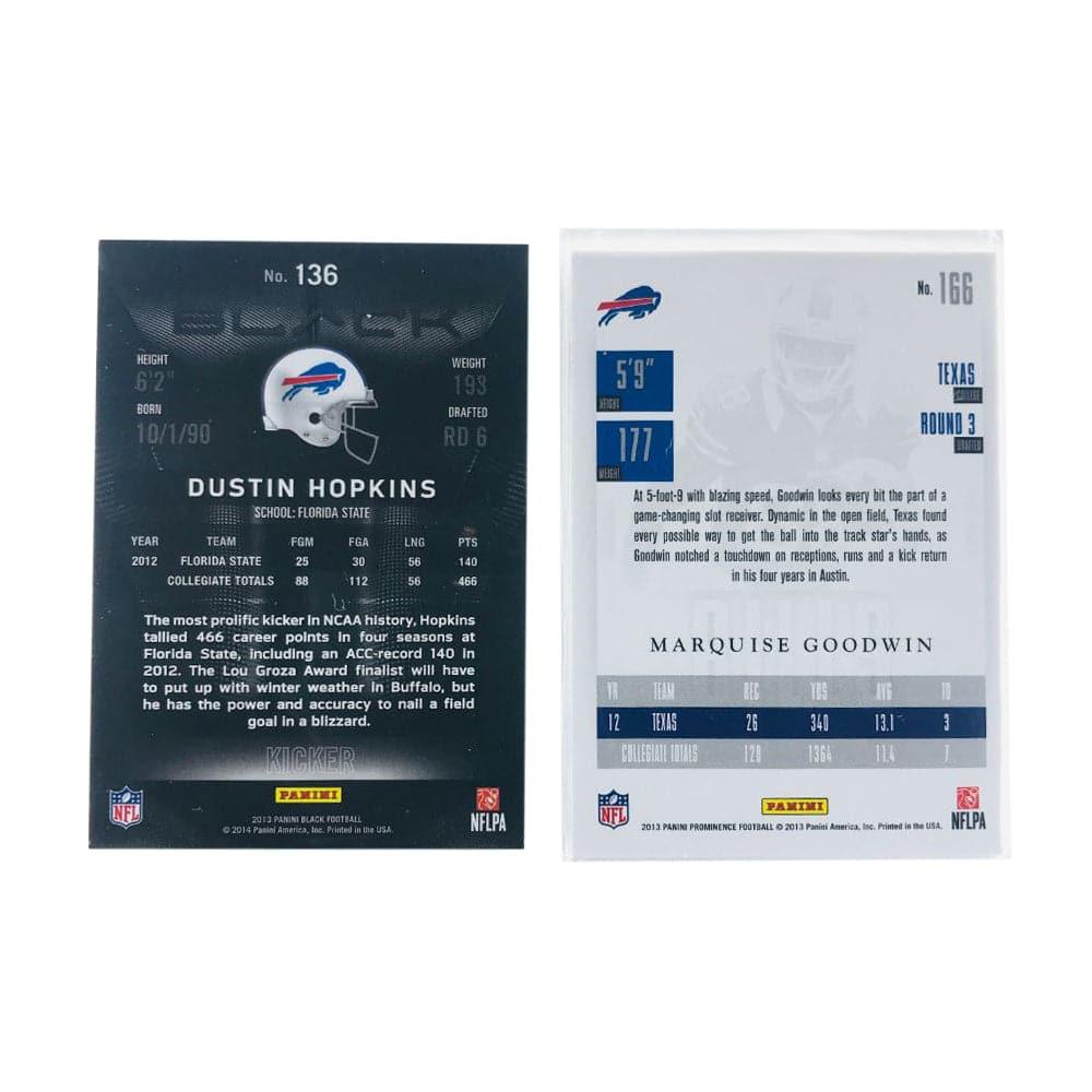 Buffalo Bills Panini NFL Premium Rookie 2 Trading Card Set