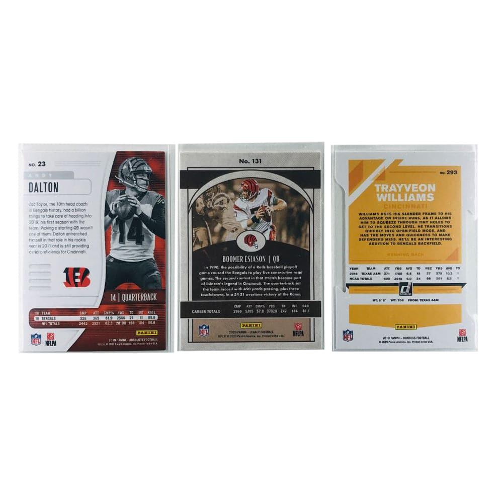 Cincinnati Bengals Panini NFL 3 Numbered/Insert Card Set