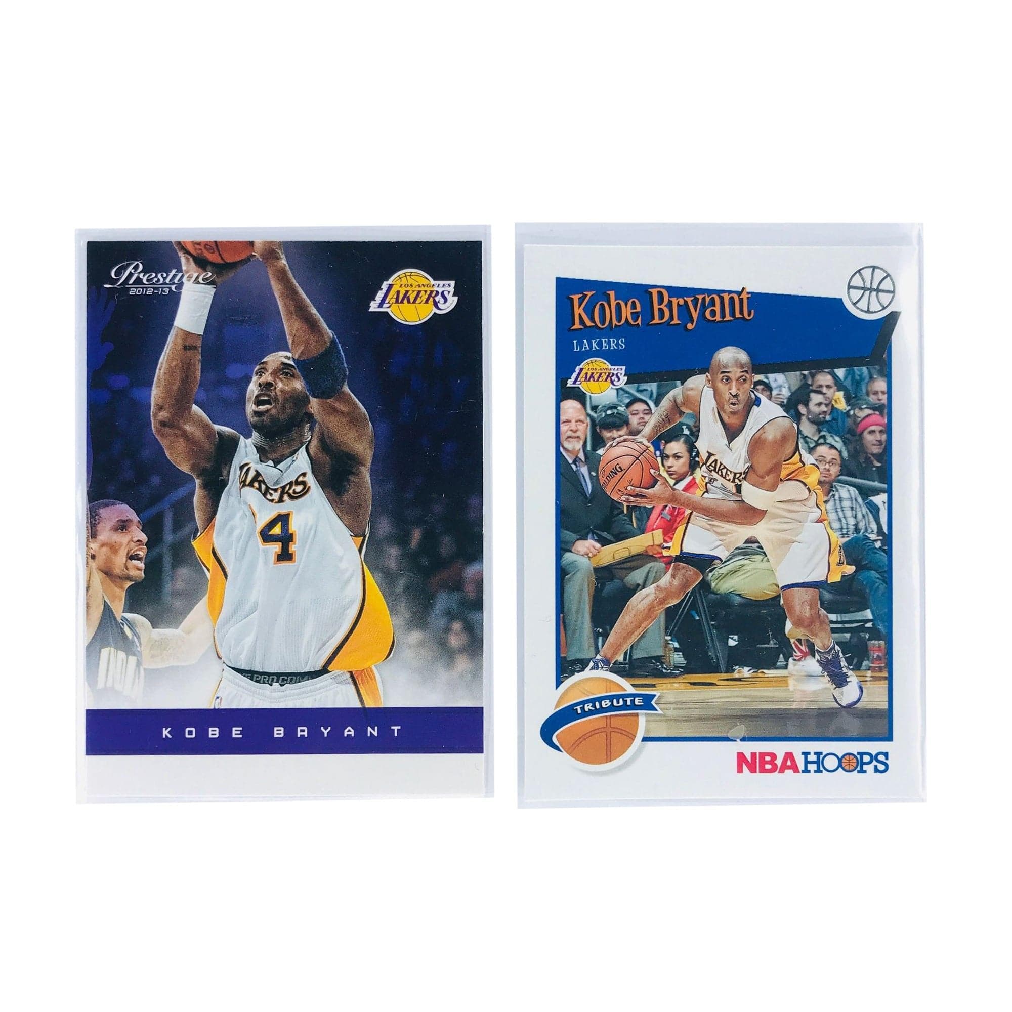 Kobe Bryant Los Angeles Lakers 19-20 Panini NBA 2 Card Set