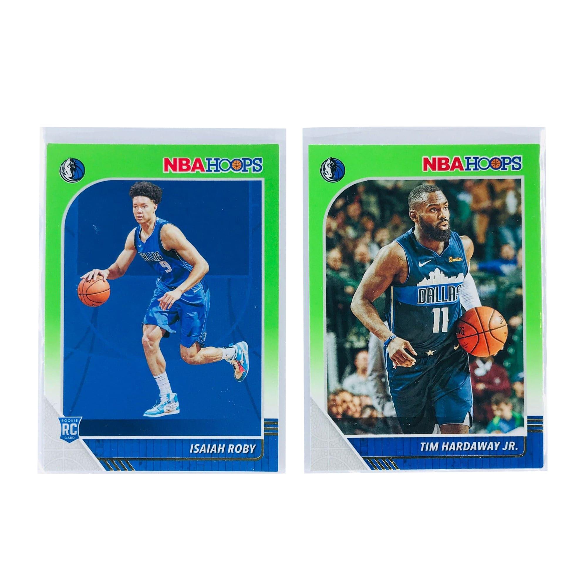 Dallas Mavericks Panini NBA 2 Hoops Green Aus Excl Parallel Card Set