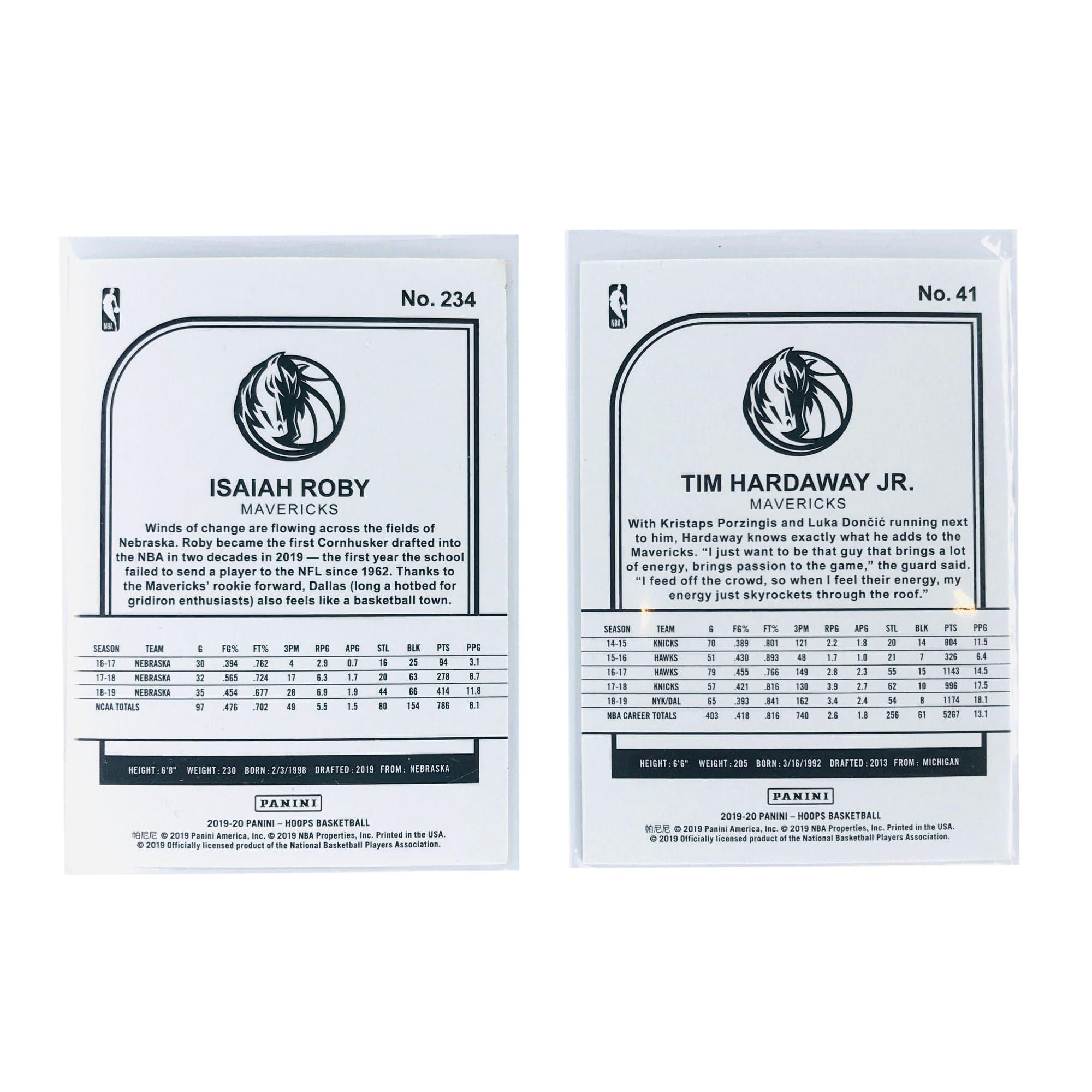 Dallas Mavericks Panini NBA 2 Hoops Green Aus Excl Parallel Card Set