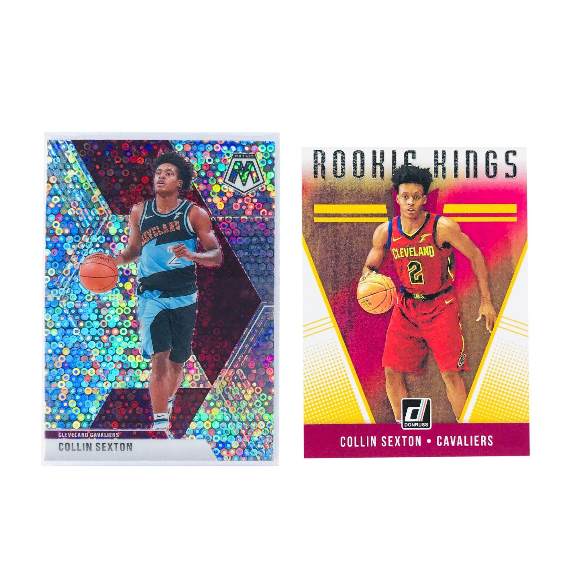 Collin Sexton Cleveland Cavaliers Panini NBA 2 Card Insert/Parallel Set