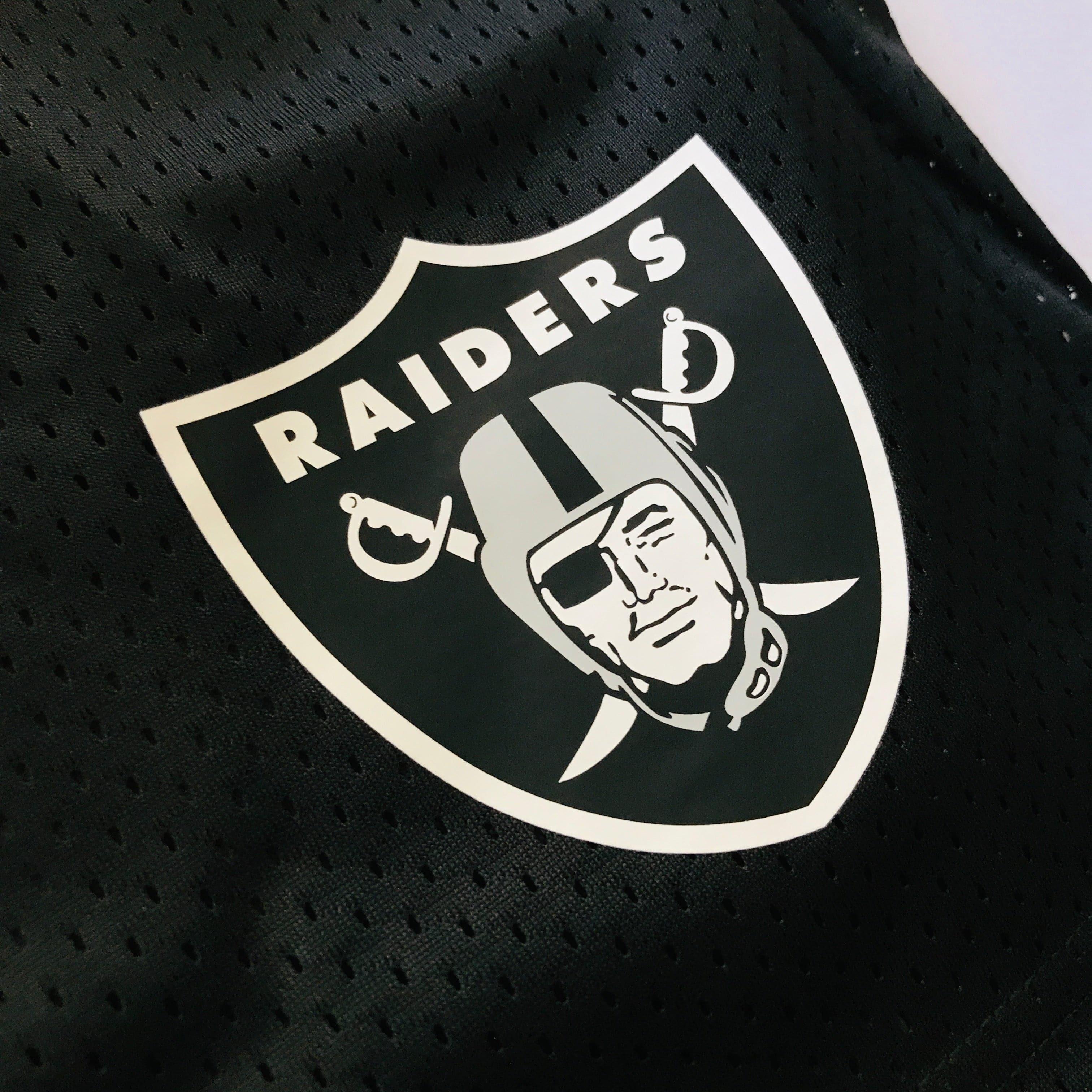 Las Vegas Raiders Majestic NFL Mesh Basic Shorts - Black