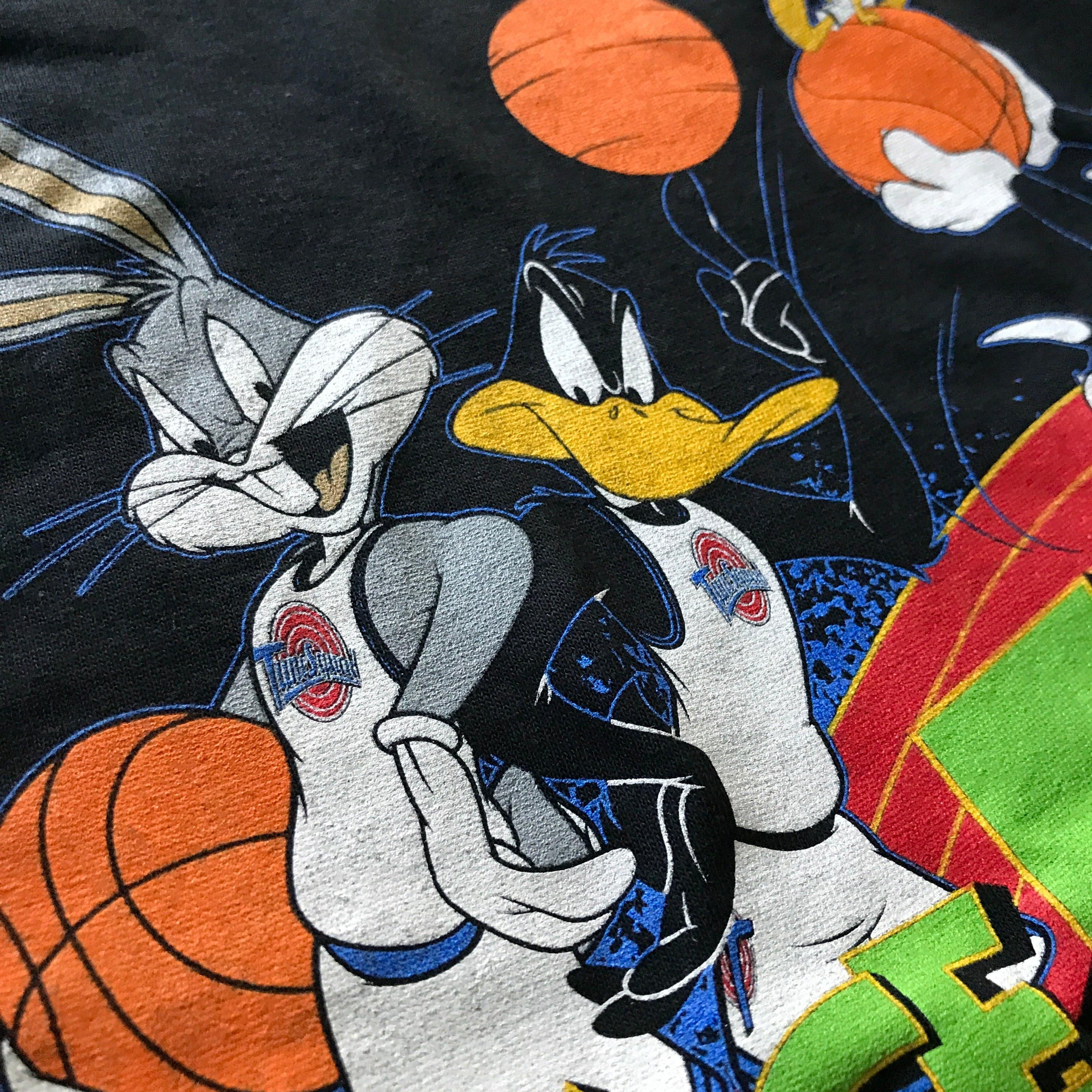 Space Jam 1 Movie Tune Squad T-Shirt - Black