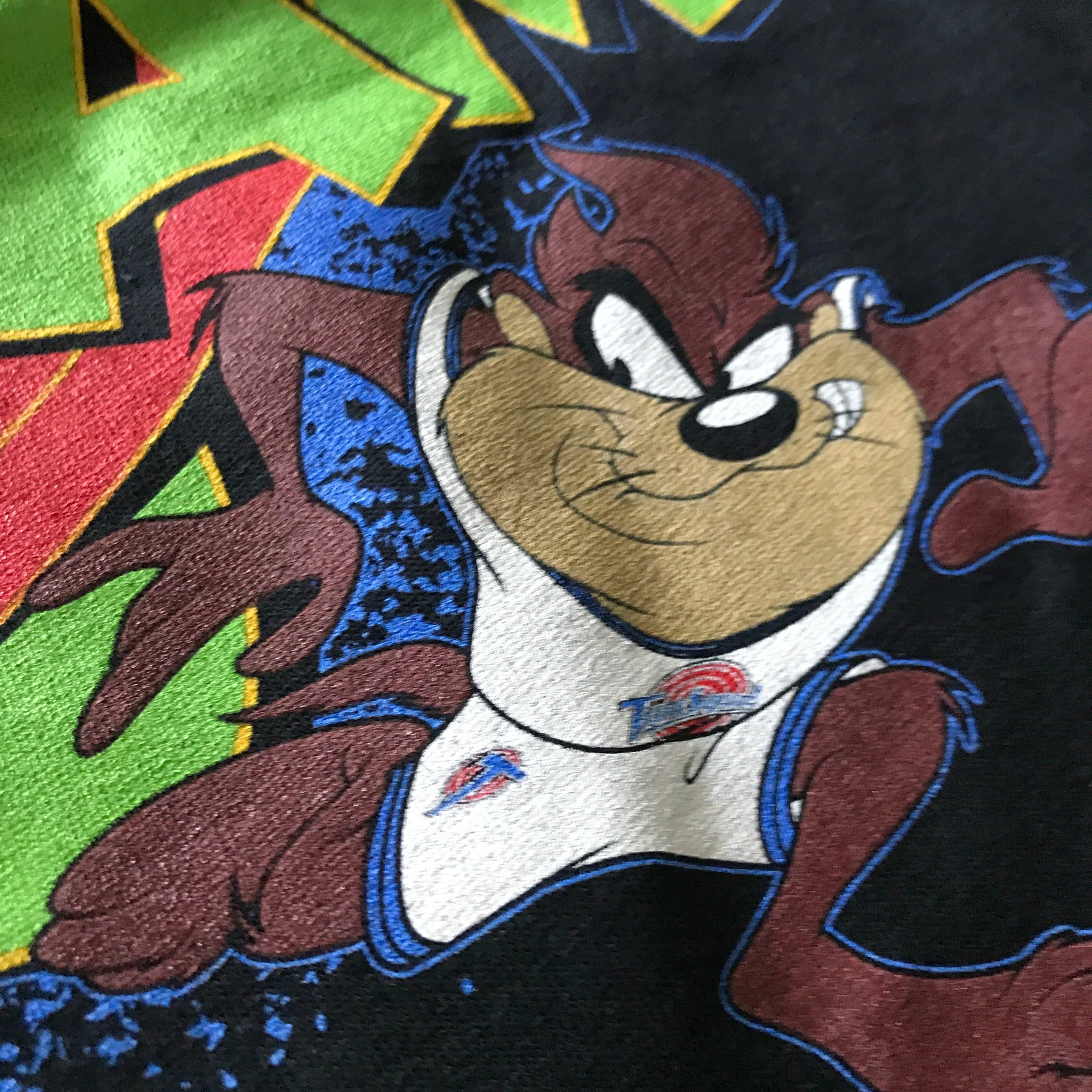 Space Jam 1 Movie Tune Squad T-Shirt - Black