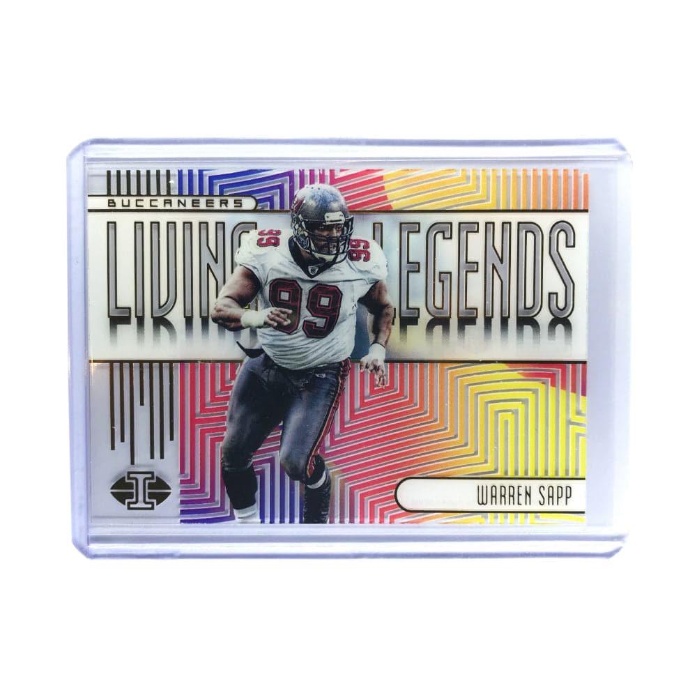 Warren Sapp Tampa Bay Buccaneers 2019 Panini Illusions NFL Transparent Insert Card