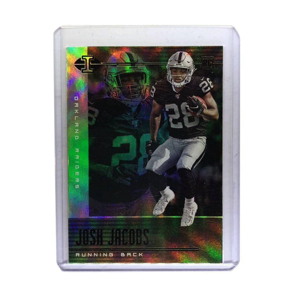 Josh Jacobs Las Vegas Raiders 2019 Panini Illusions NFL Rookie Card