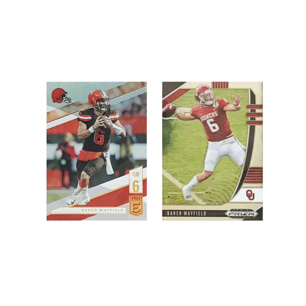 Baker Mayfield Cleveland Browns Panini NFL 2 Premium Card Set