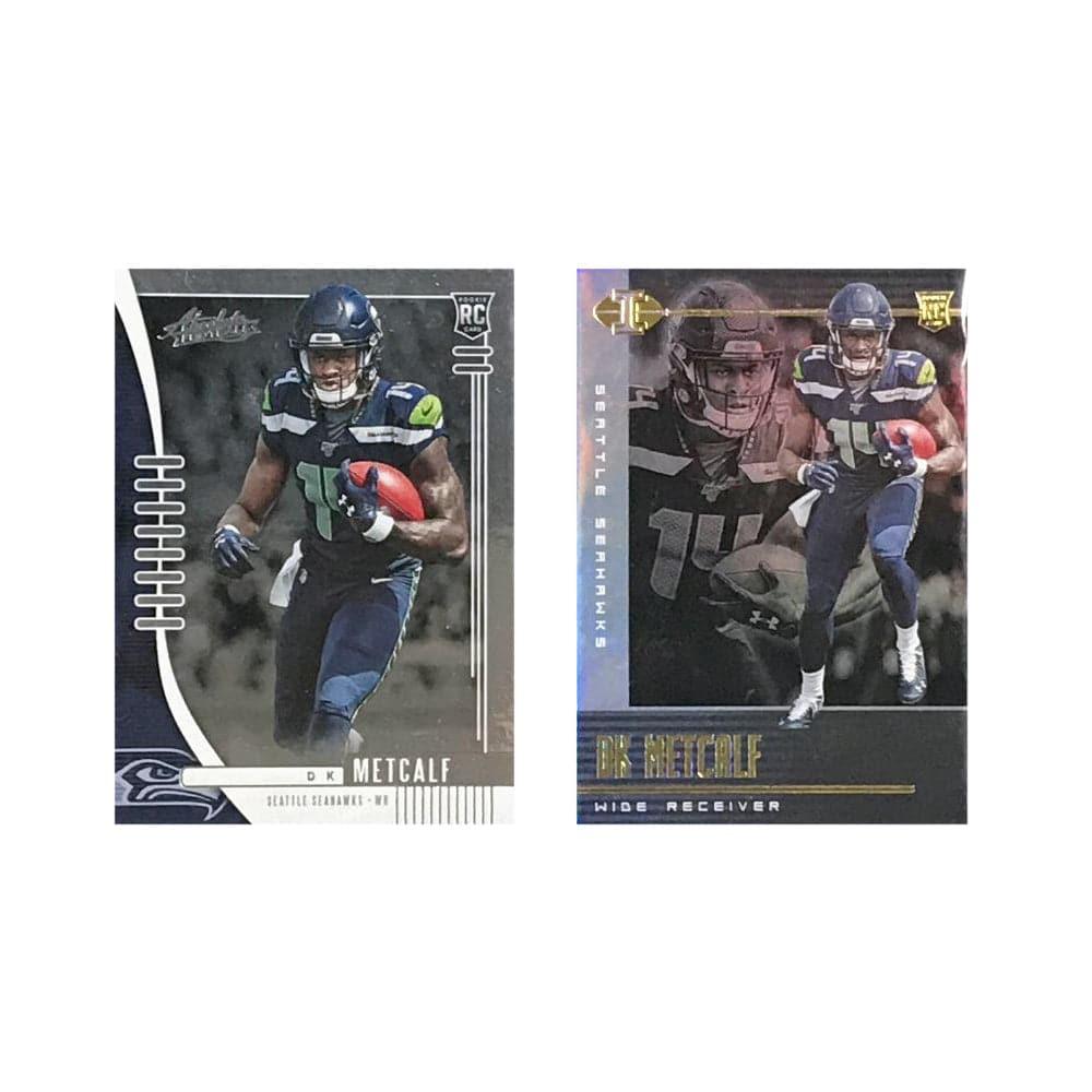 DK Metcalf Seattle Seahawks 2019 Panini NFL 2 Insert Rookie Card Set