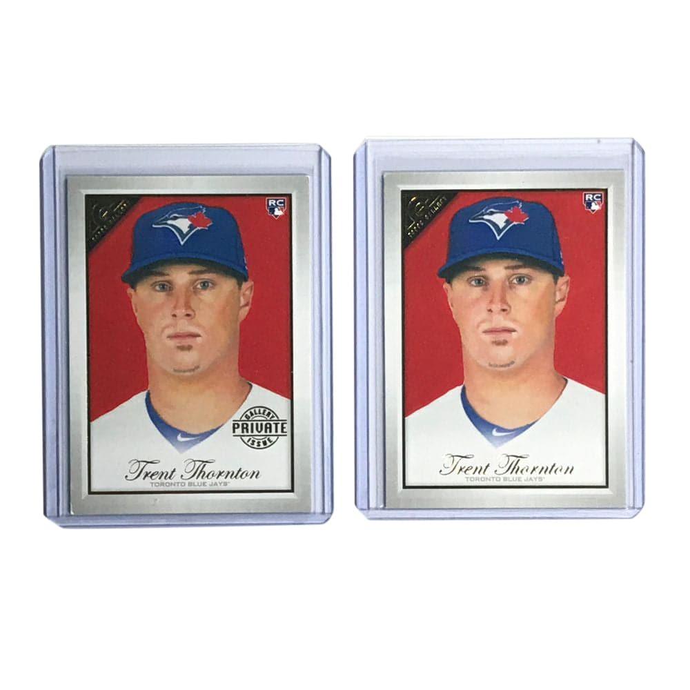Trent Thornton Toronto Blue Jays Topps MLB Rookie Private Issue /250 + Base Card