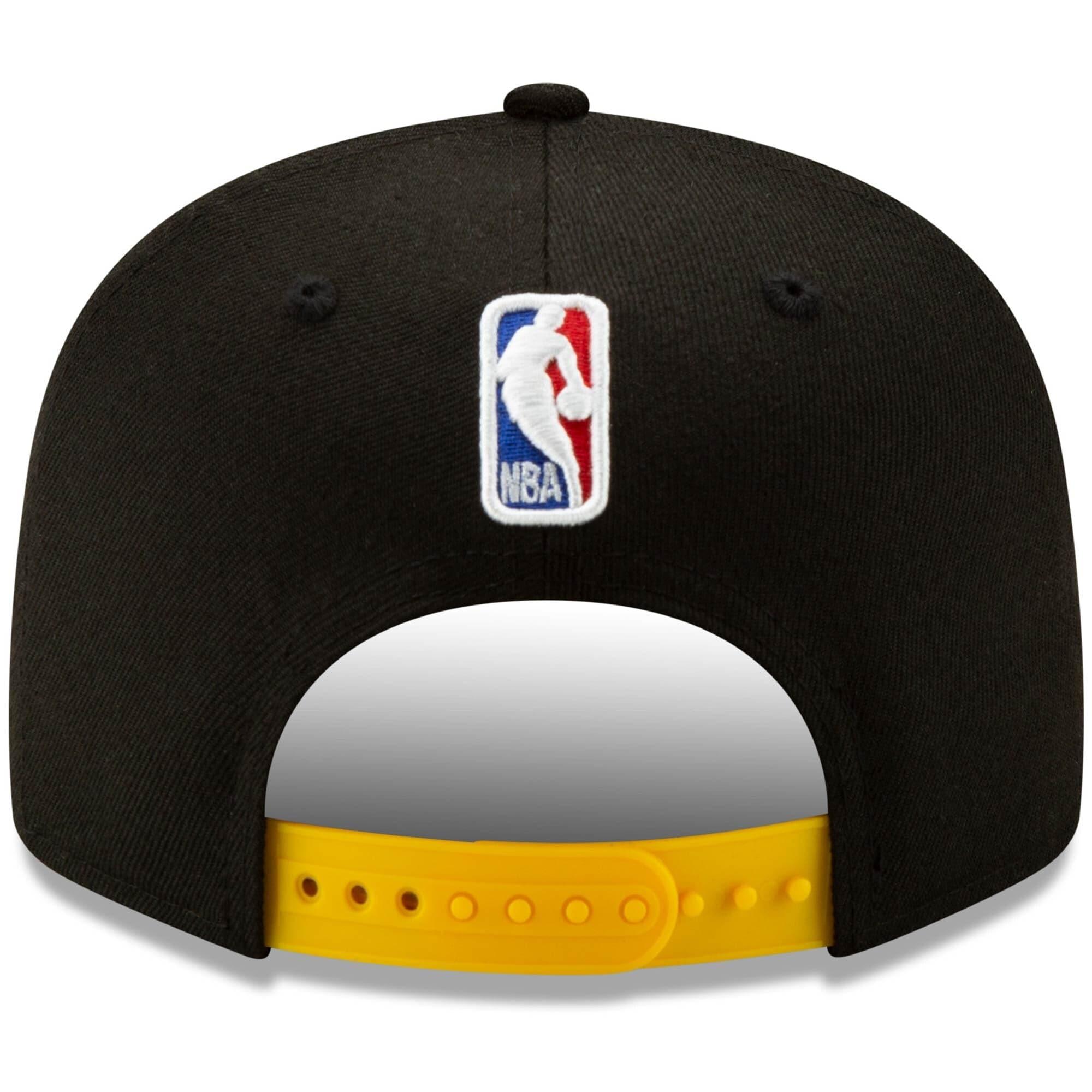 Indiana Pacers New Era NBA 2020 Back Half 9FIFTY Snapback Hat - Black