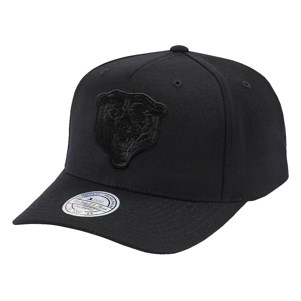 Chicago Bears Mitchell & Ness NFL Interception 110 Curve Snapback Hat - Black