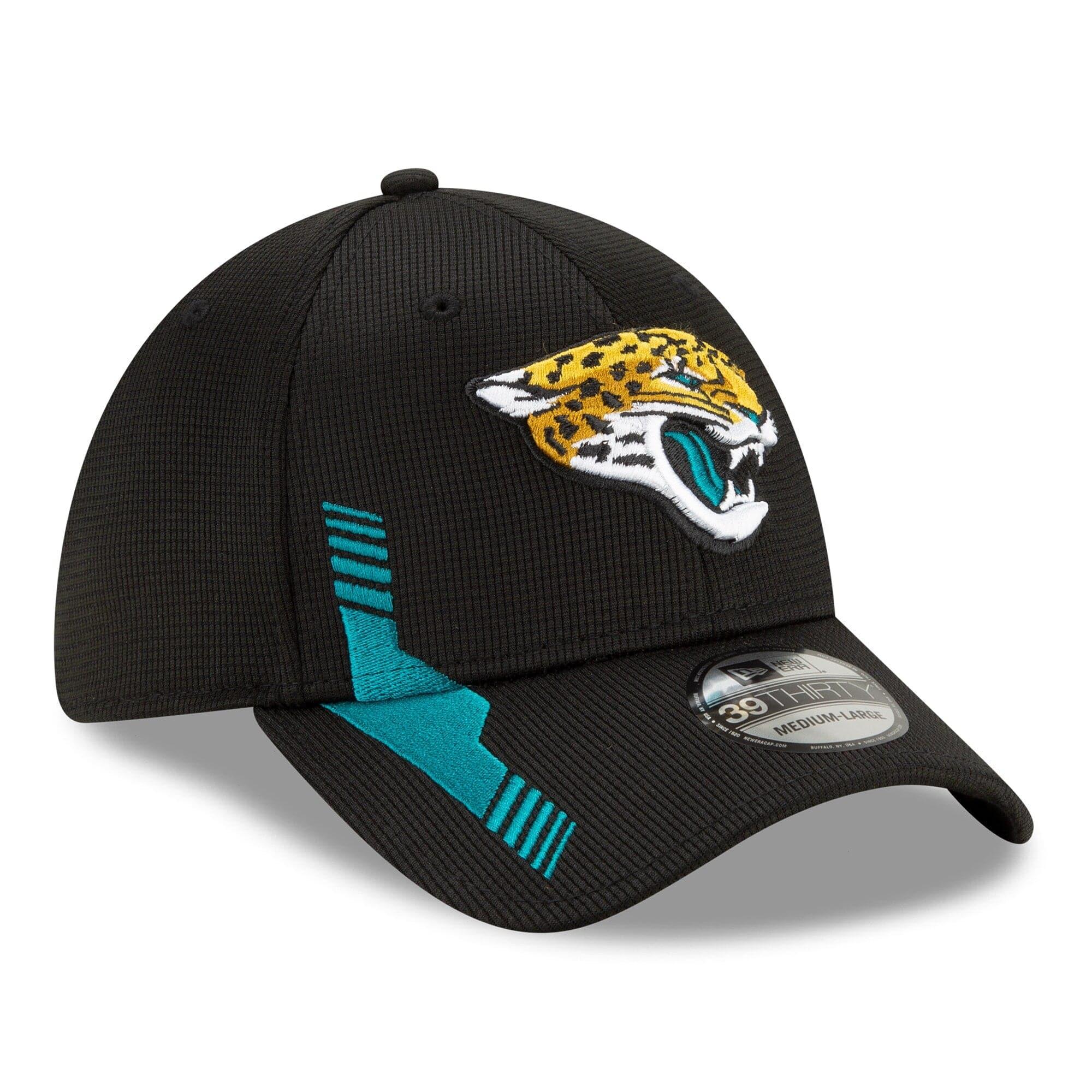 Jacksonville Jaguars New Era NFL 2021 Sideline Home 39THIRTY Flex Fit Hat - Black