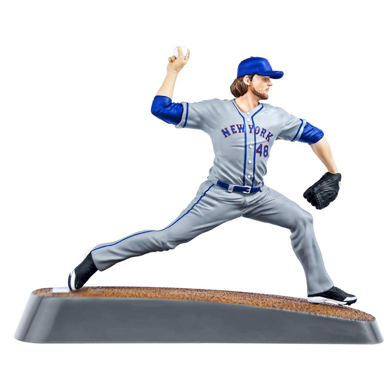 Jacob DeGrom New York Mets Imports Dragon MLB 6" Action Figure - Grey