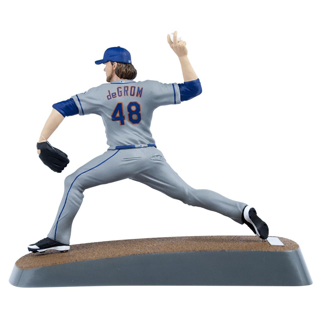 Jacob DeGrom New York Mets Imports Dragon MLB 6" Action Figure - Grey