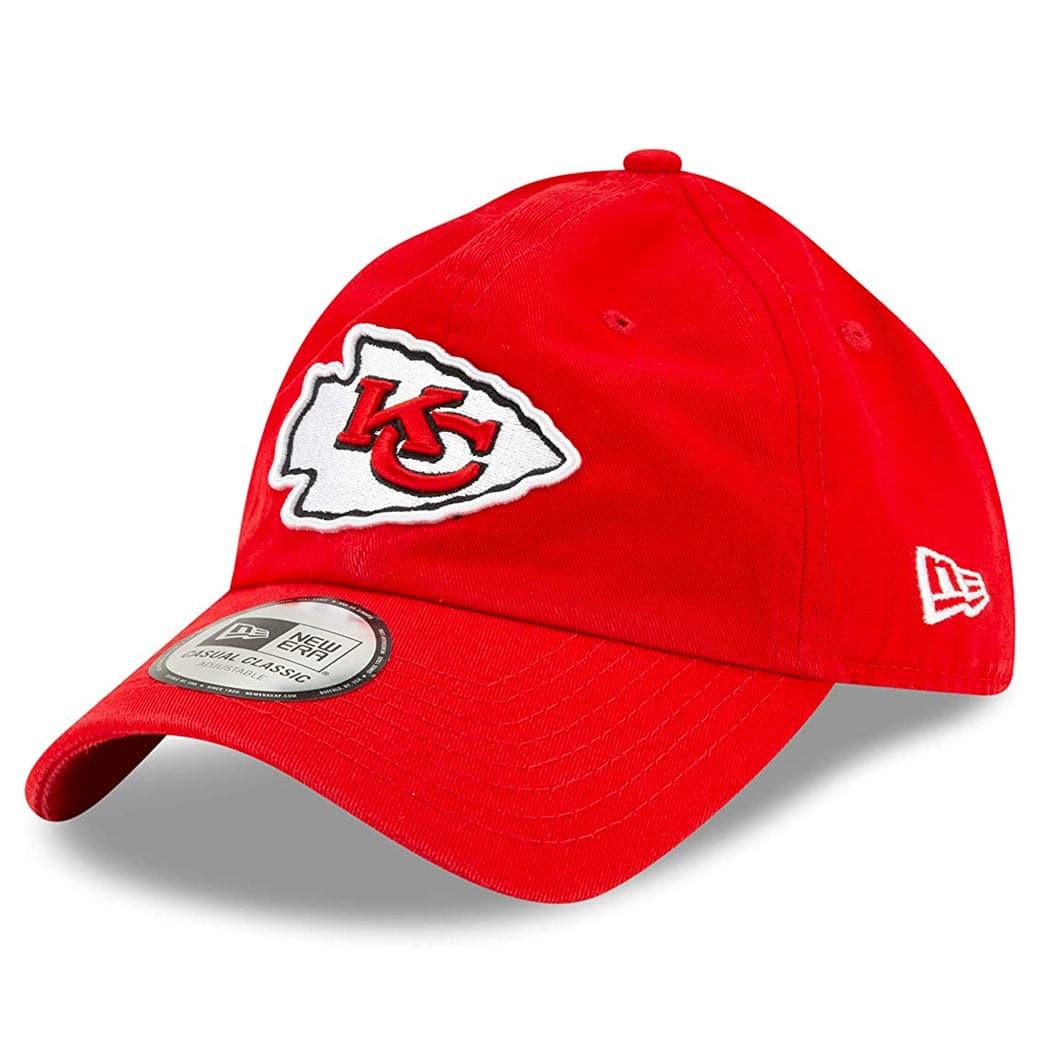 Kansas City Chiefs New Era NFL Team Casual Classic Strapback Hat - Red
