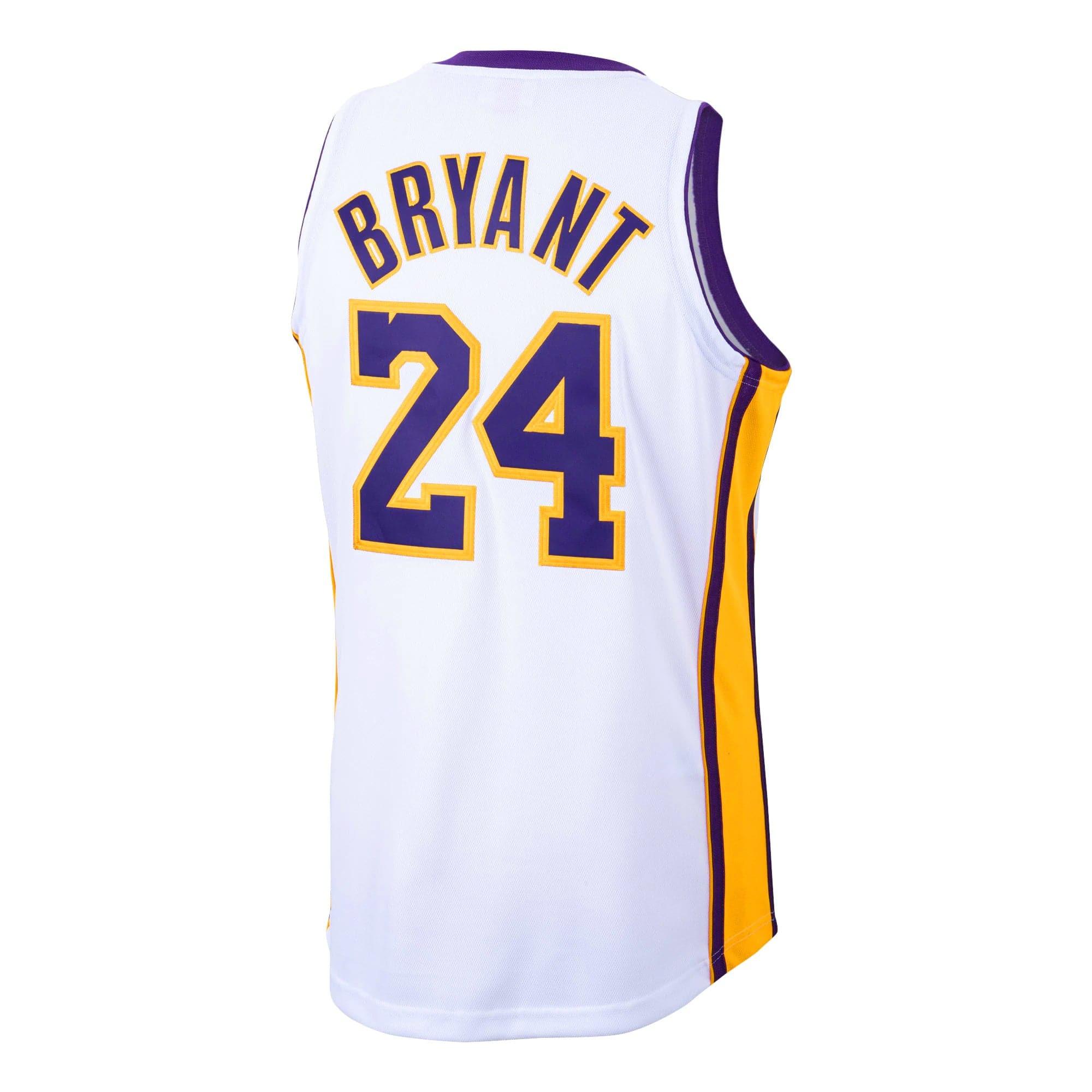Kobe Bryant Los Angeles Lakers Mitchell & Ness NBA 09-10 Finals Authentic Jersey - White