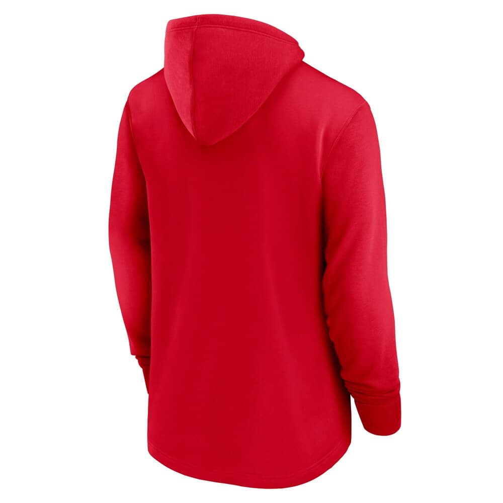 Kansas City Chiefs Nike NFL Historic Logo Fleece Hoodie Jumper - Red