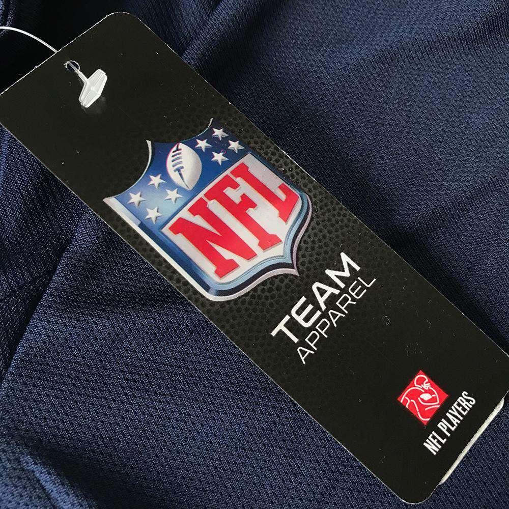 Russell Wilson Seattle Seahawks Majestic NFL Hashmark Replica Jersey - Navy