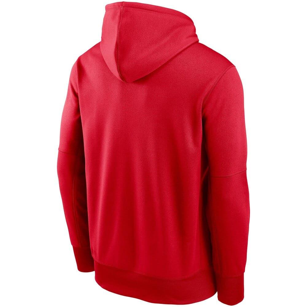Kansas City Chiefs Nike NFL Prime Logo Therma Hoodie Jumper - University Red