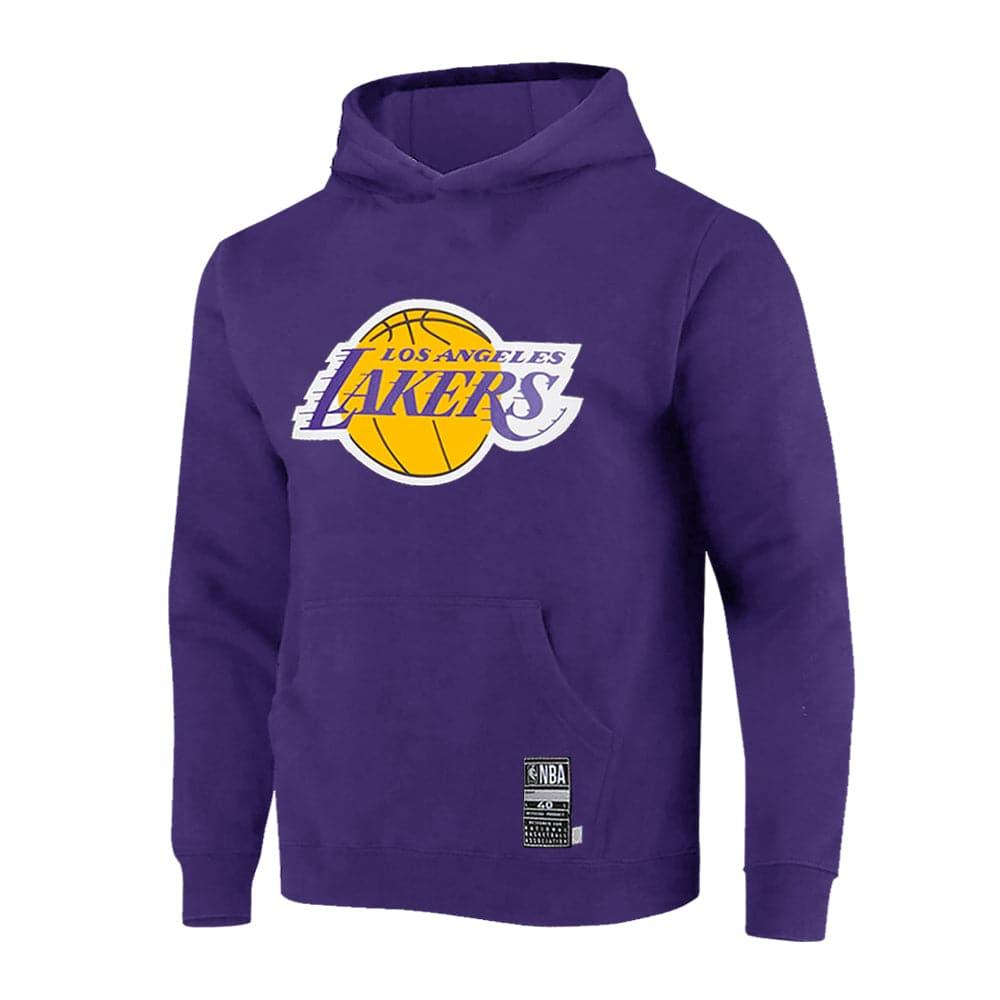 Youths LeBron James NBA Essentials Top Of The Key Hoodie Jumper - Purple