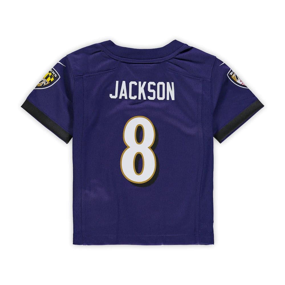 Toddlers Lamar Jackson Baltimore Ravens Nike NFL Game Jersey - Purple