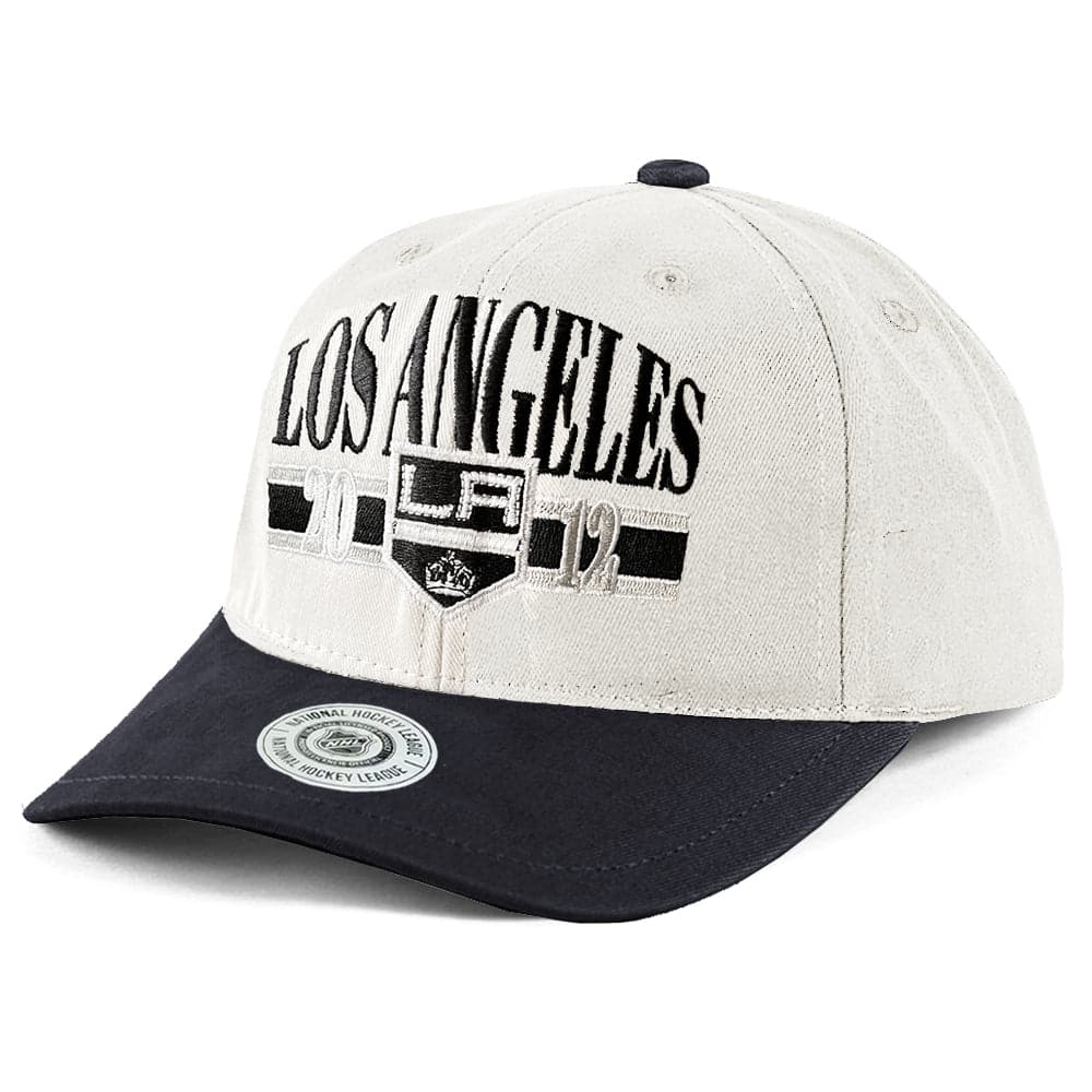 Los Angeles Kings NHL 2012 Vintage Deadstock Snapback Hat - Optic White
