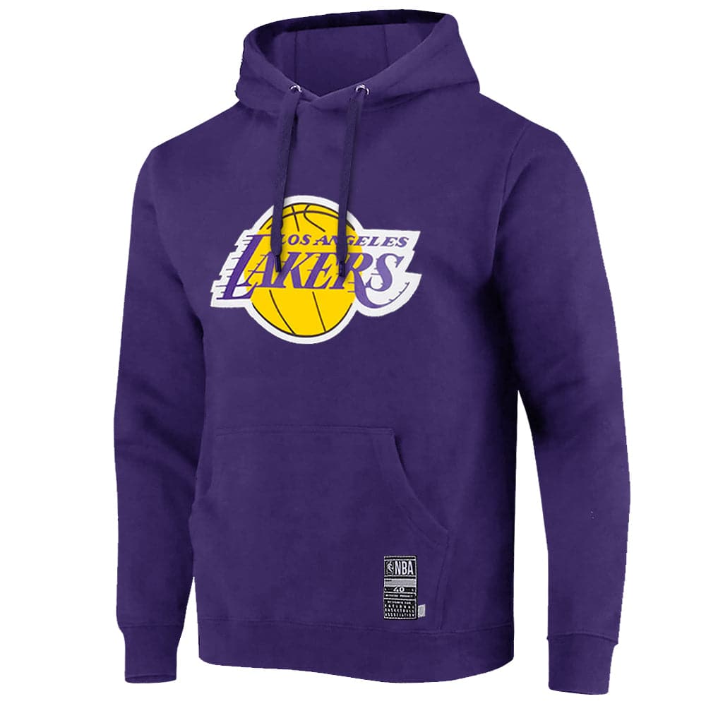 Los Angeles Lakers NBA Essentials Team Logo Hoodie Jumper - Purple
