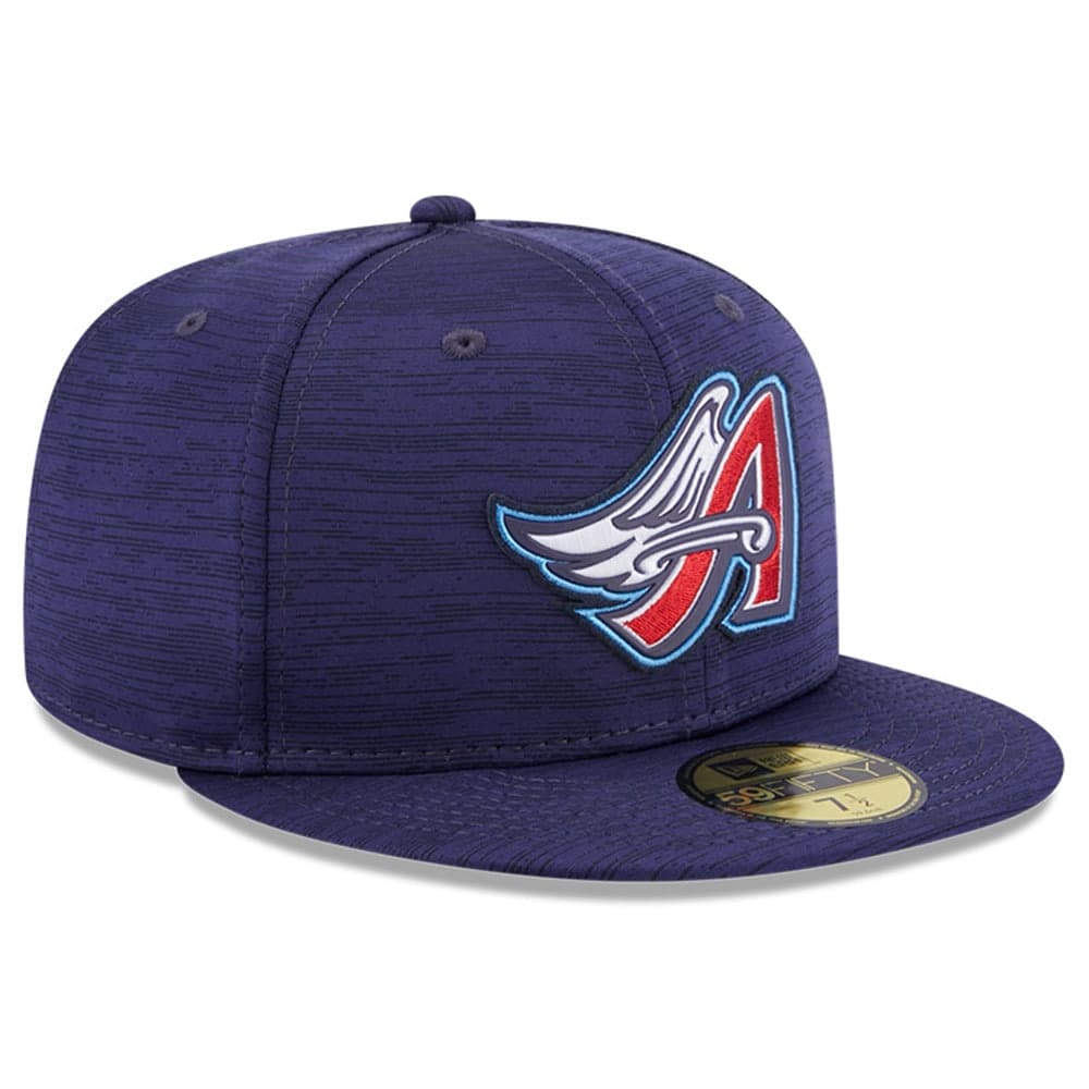 Los Angeles Angels Cooperstown New Era MLB 23 Clubhouse 59FIFTY Fitted Hat - Navy