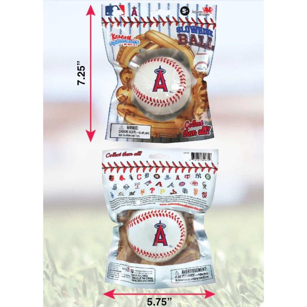 Los Angeles Angels MLB Scented Indoor Soft Slow Rise Full Size Baseball