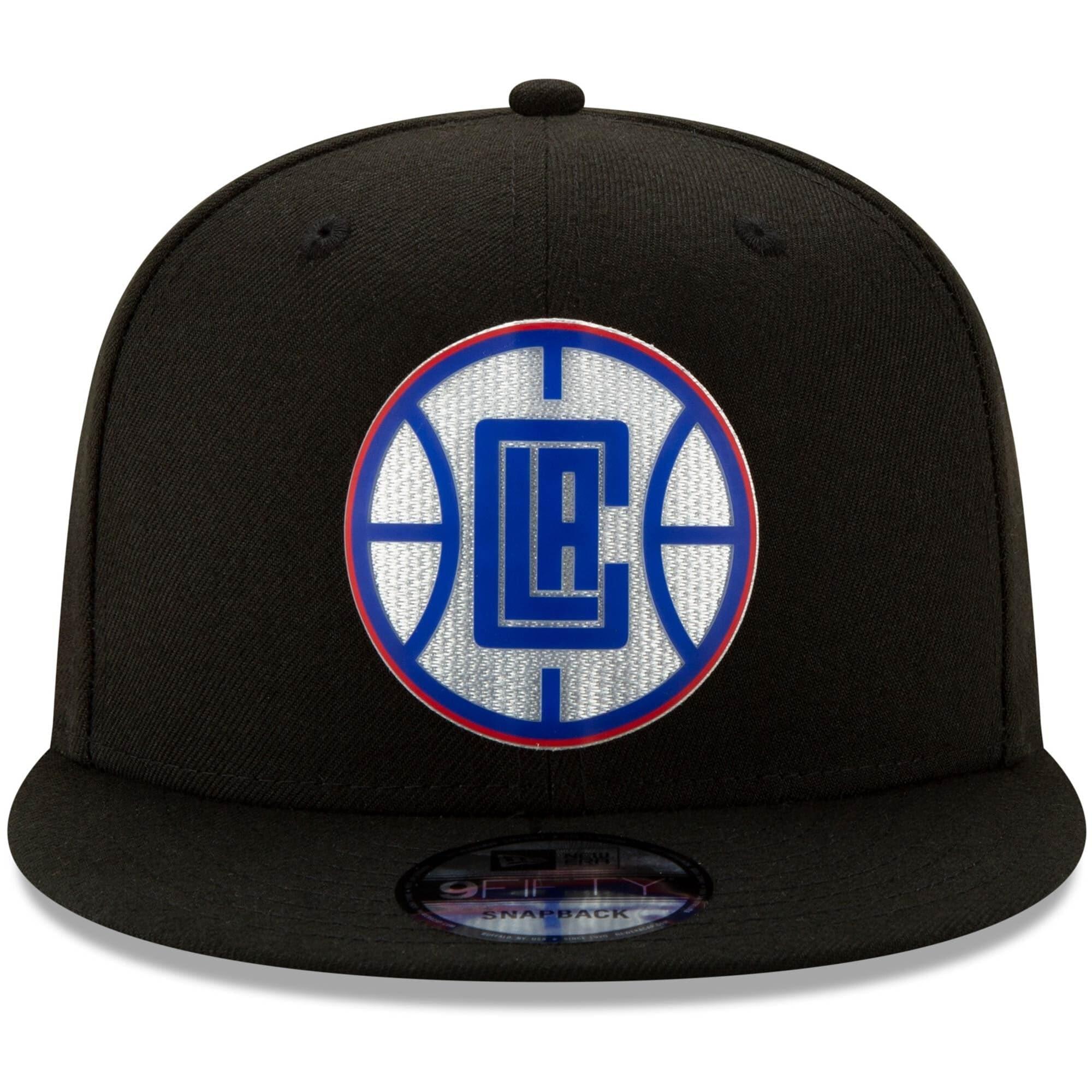Los Angeles Clippers New Era NBA 2020 Back Half 9FIFTY Snapback Hat - Black