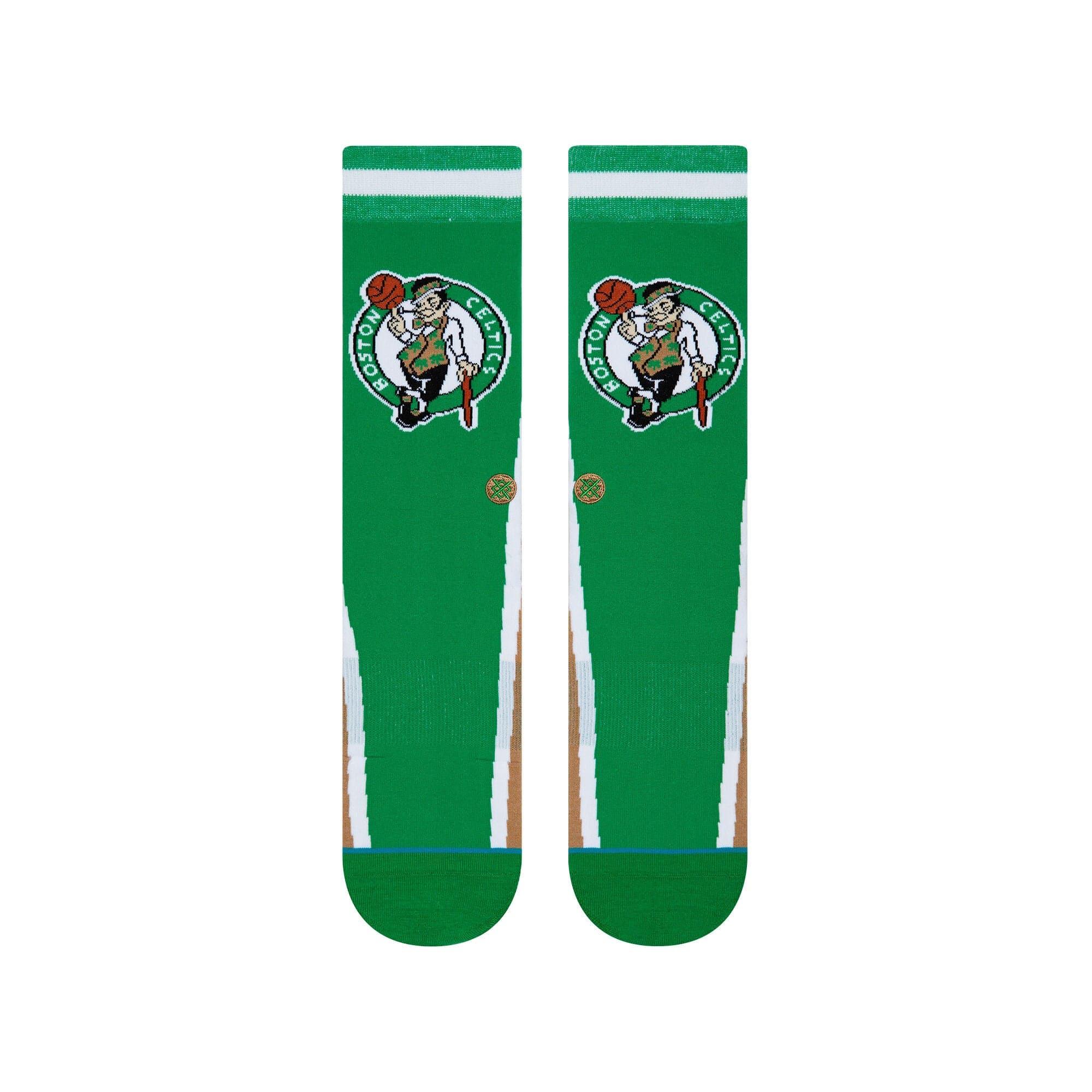 Boston Celtics Stance NBA HWC Warmup Crew Socks - Green