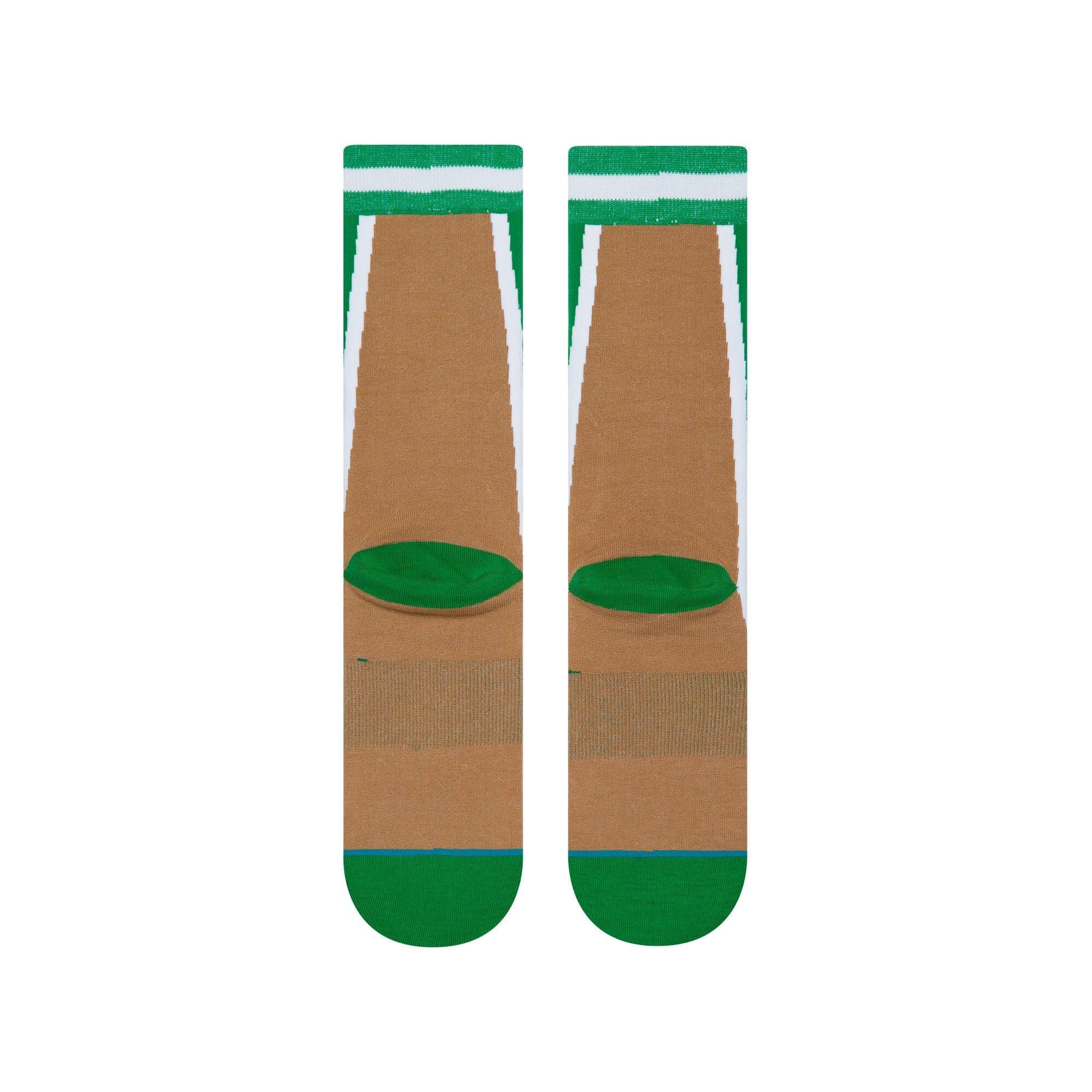Boston Celtics Stance NBA HWC Warmup Crew Socks - Green