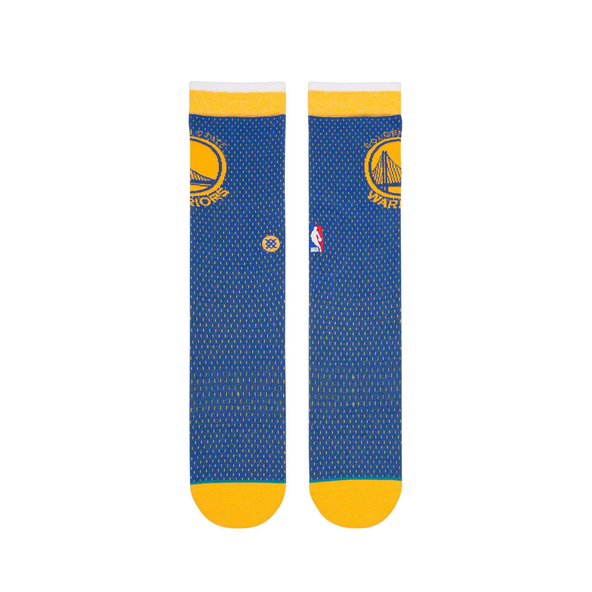 Golden State Warriors Stance NBA Jersey Crew Socks - Blue