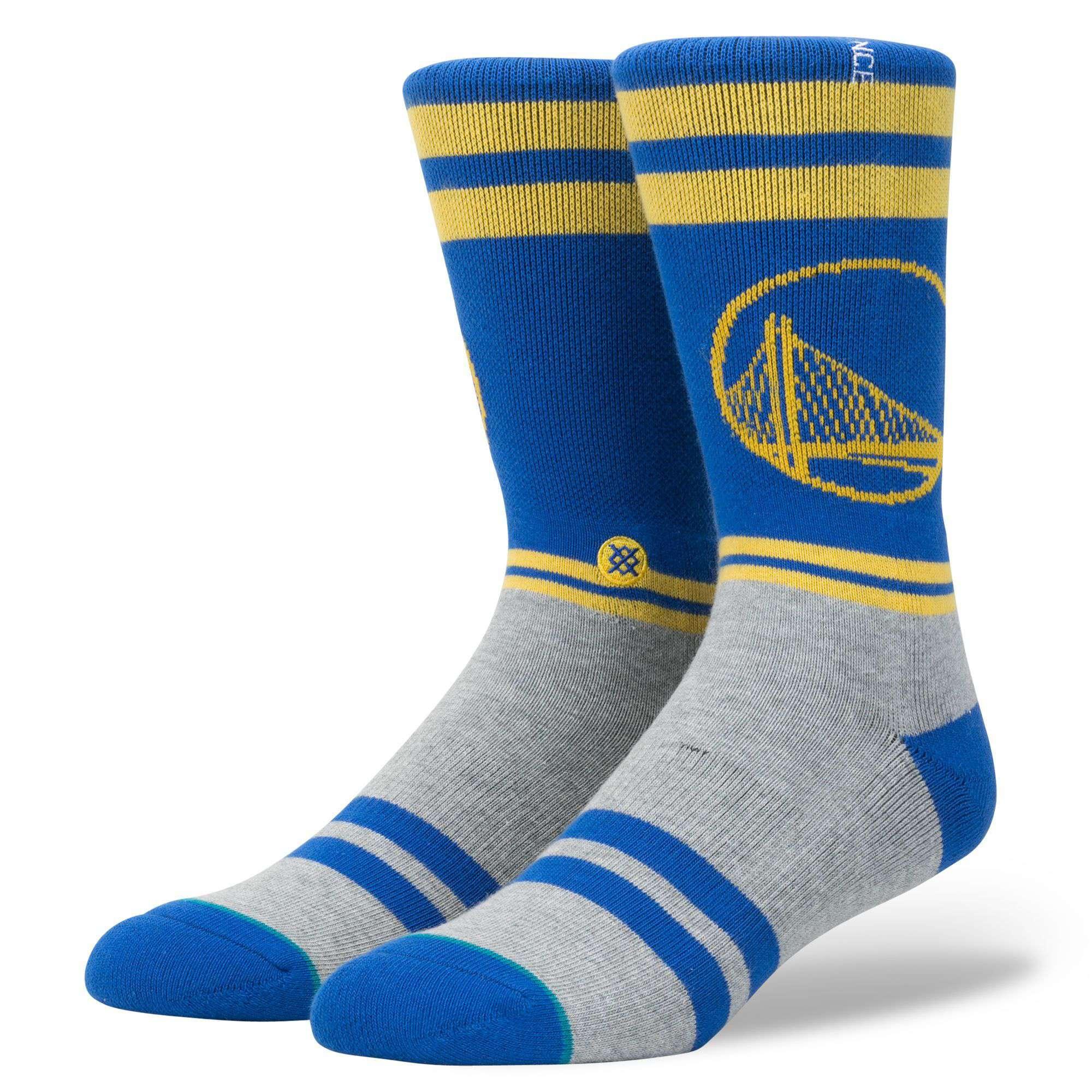 Golden State Warriors Stance NBA City Gym Crew Socks - Blue