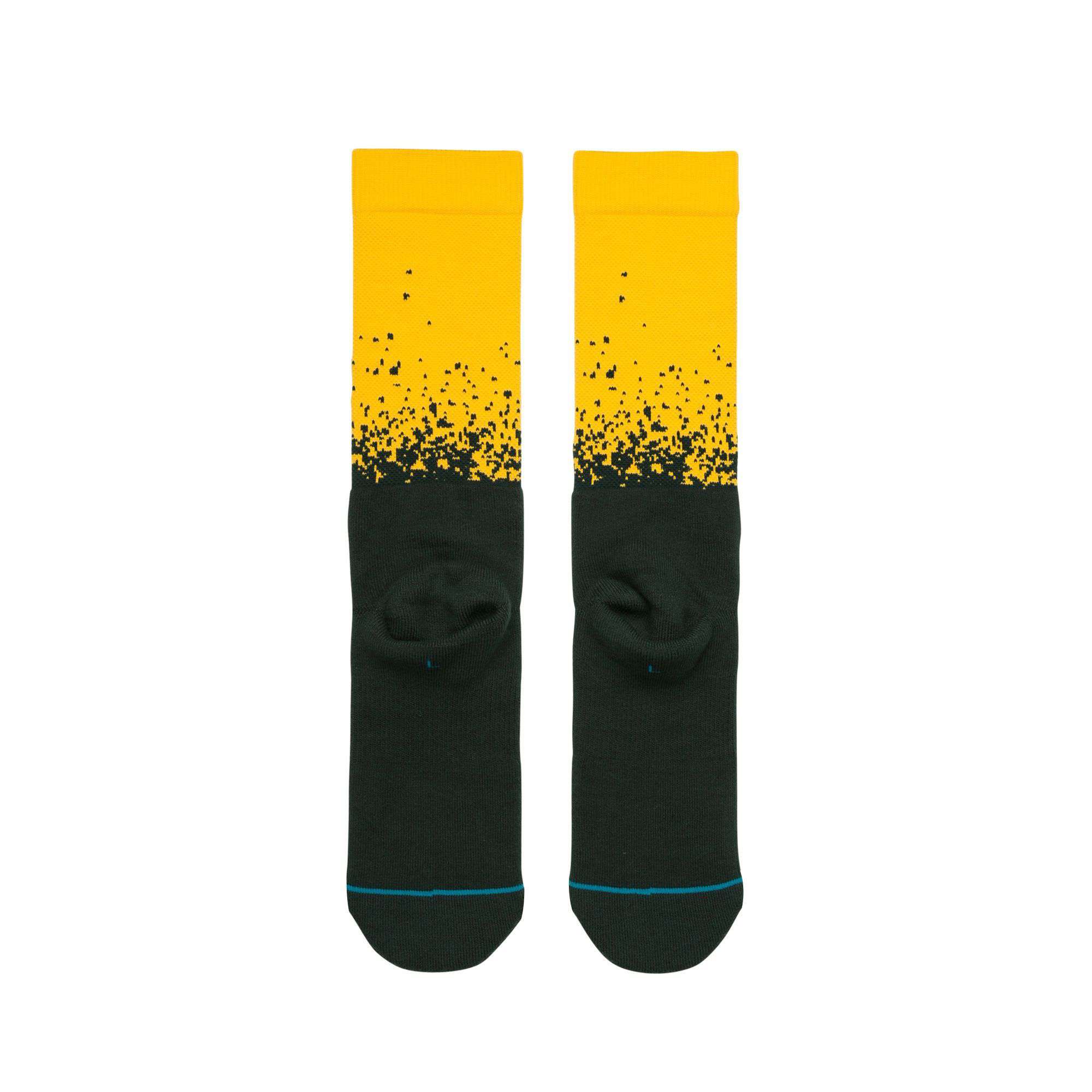 Green Bay Packers Stance NFL Fade Crew Socks - Green