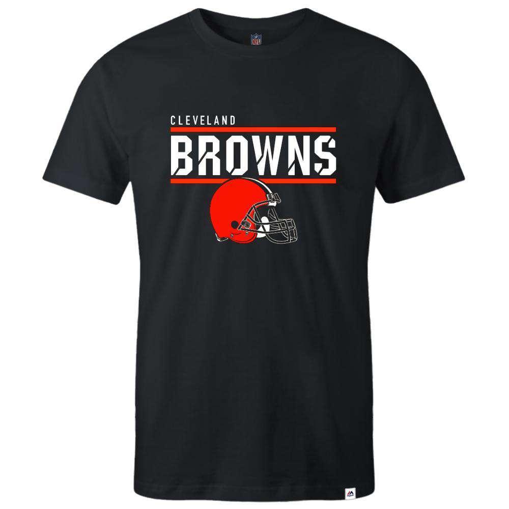 Cleveland Browns Majestic NFL Team Flex T-Shirt - Black