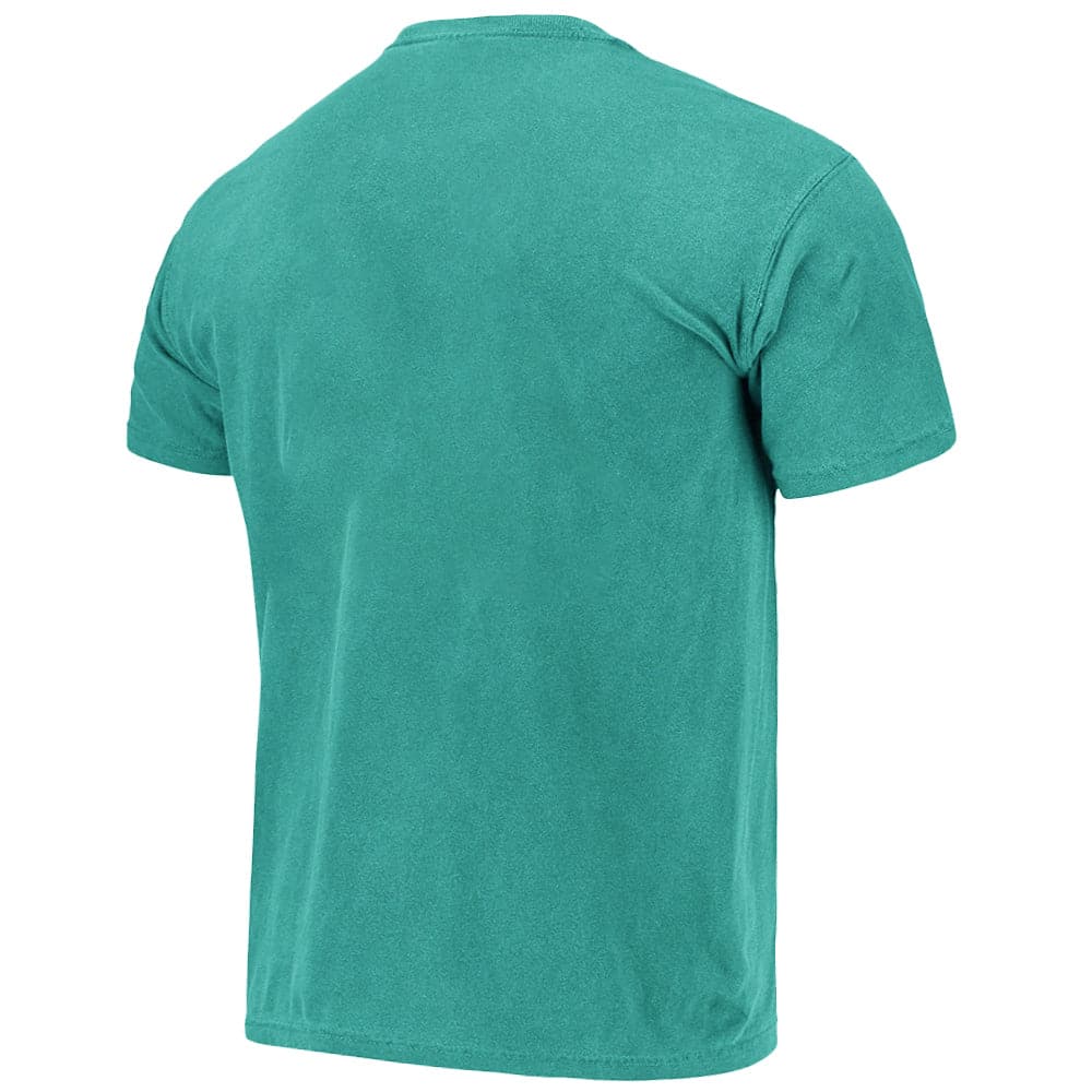 Anaheim Mighty Ducks Majestic NHL Graphic Vintage T-Shirt - Faded Teal