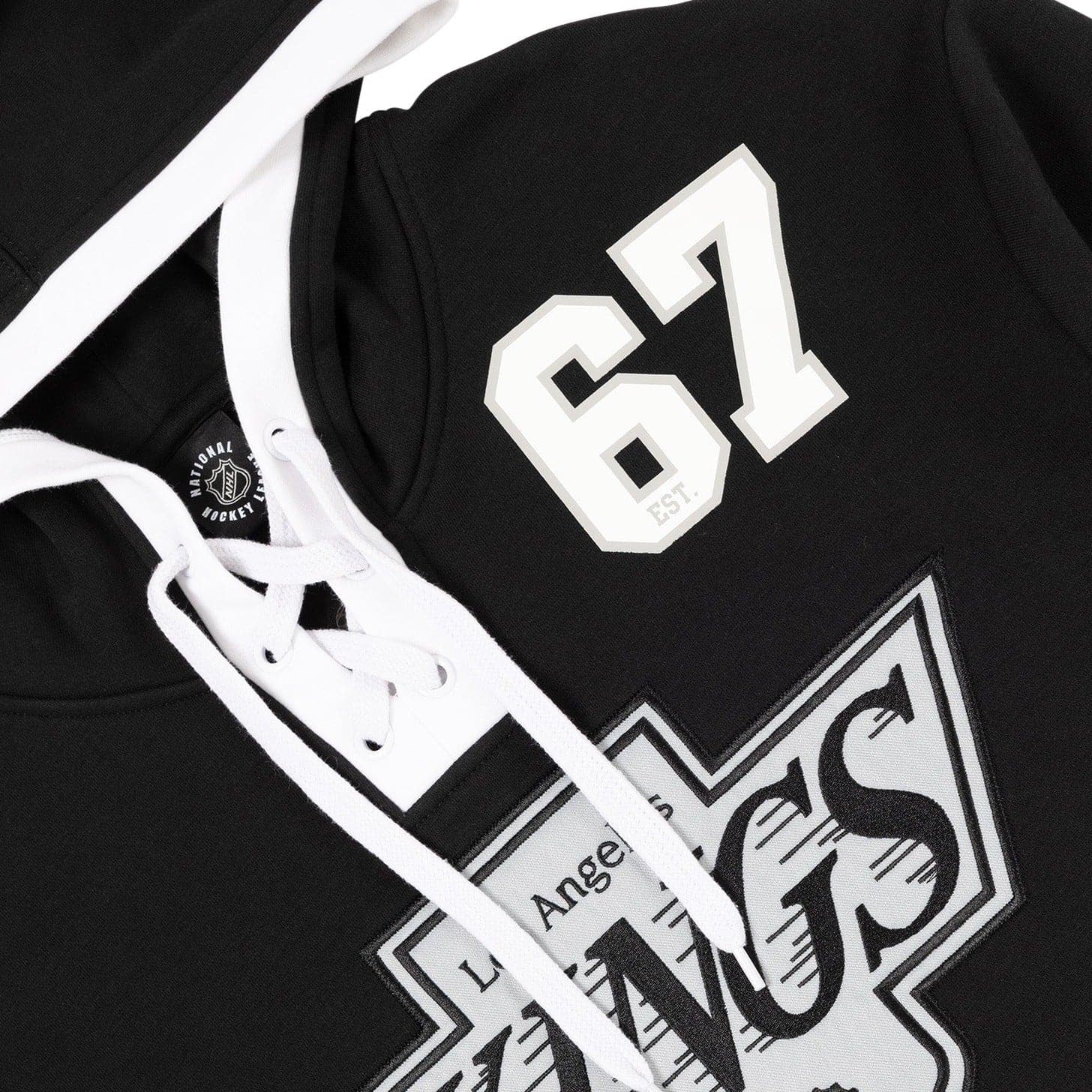 Los Angeles Kings NHL Replica Oversized Hoodie Jumper - Black