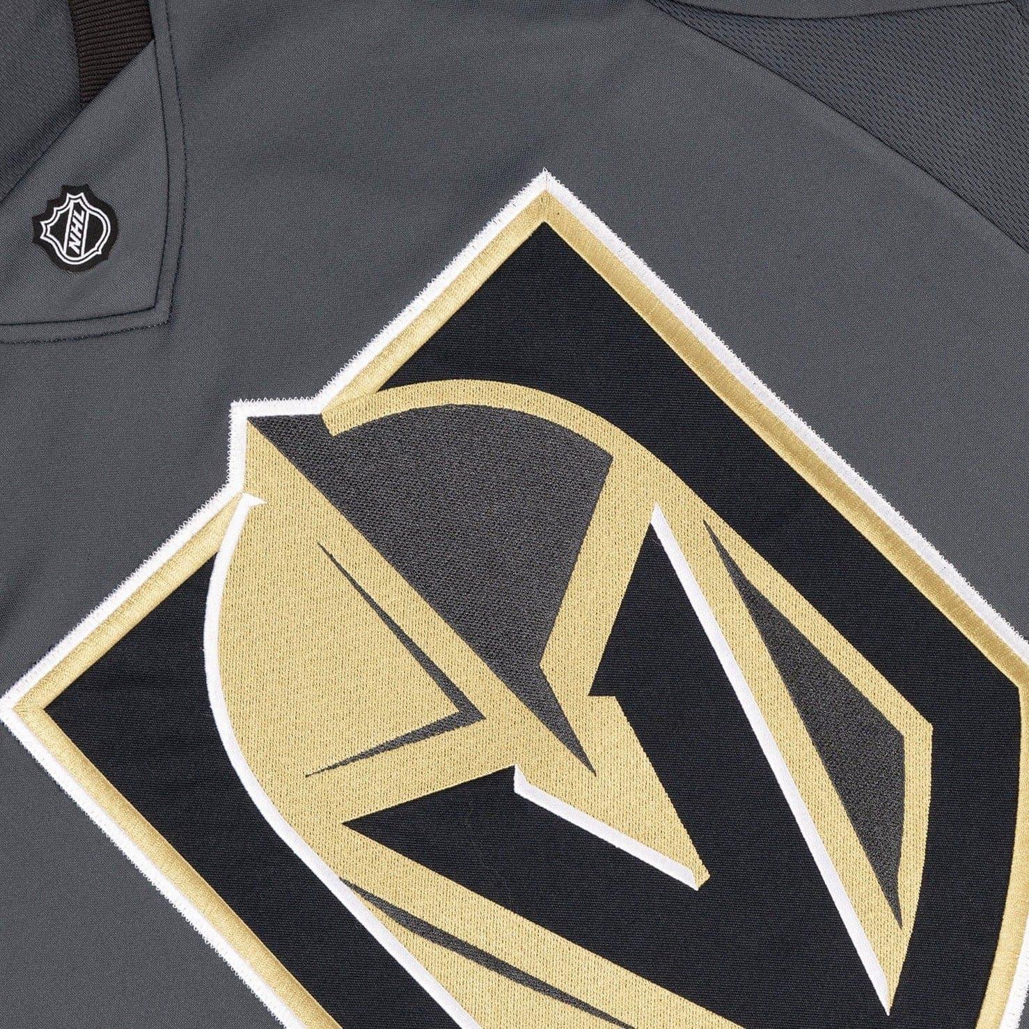 Vegas Golden Knights Majestic NHL Fan Replica Jersey - Grey/Black