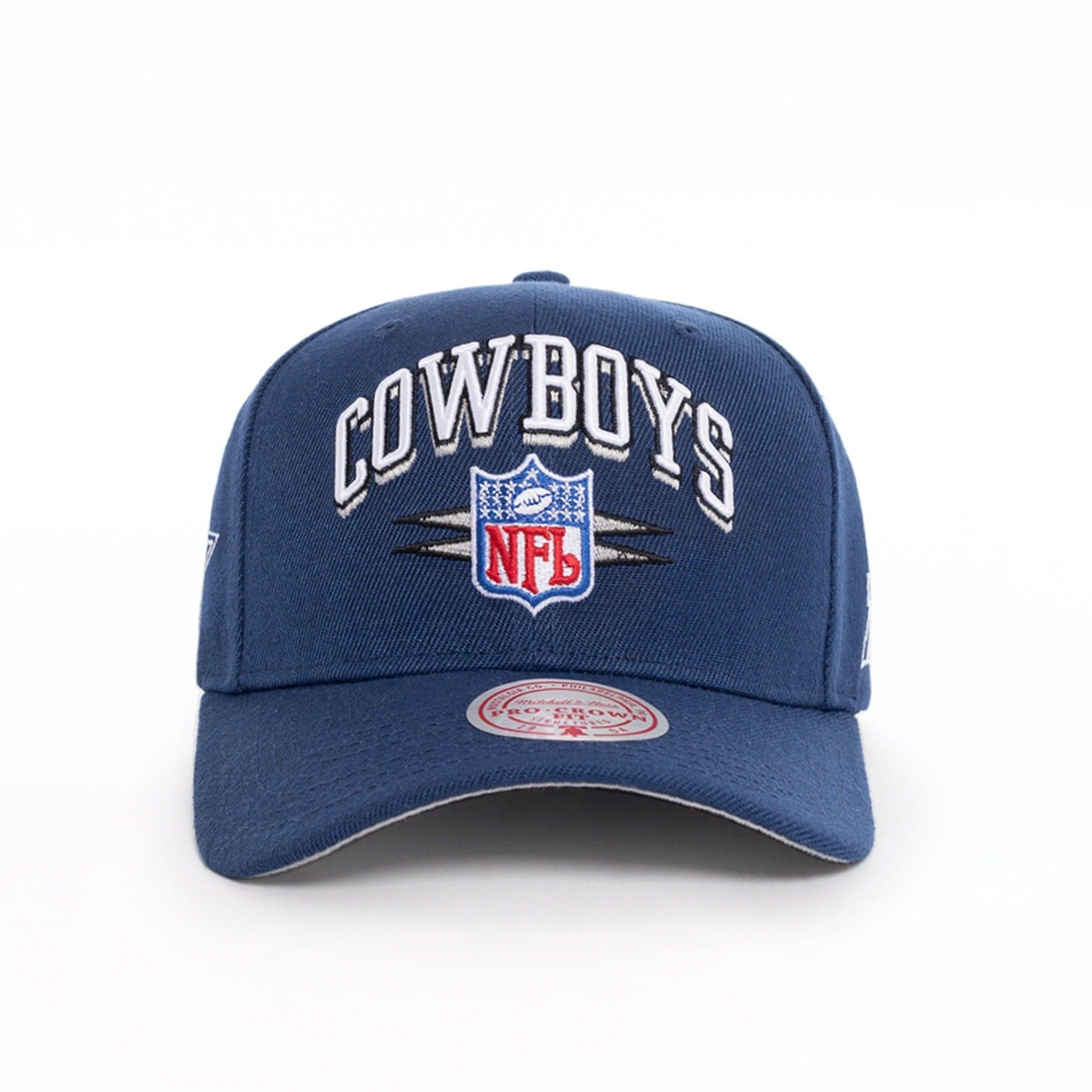 Dallas Cowboys Mitchell & Ness NFL Diamond Pro Crown Snapback Hat - Navy