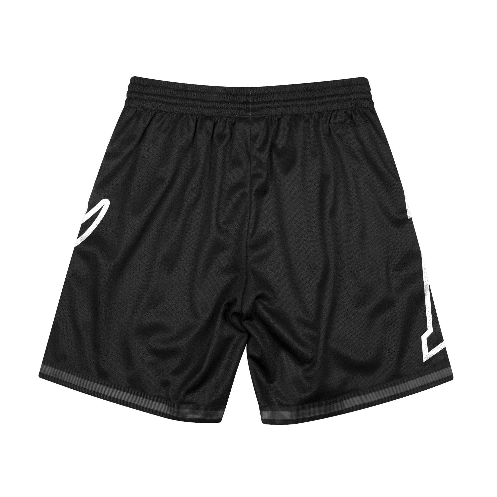 Los Angeles Lakers Mitchell & Ness NBA Big Face 3.0 Swingman Shorts - Black